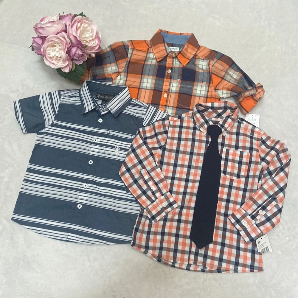 NWT Boys 3T Shirt Bundle - Picture 1 of 8